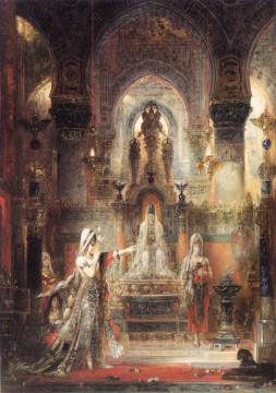 Salomé dansant devant Hérode Symbolisme mythologique biblique Gustave Moreau Peinture à l'huile